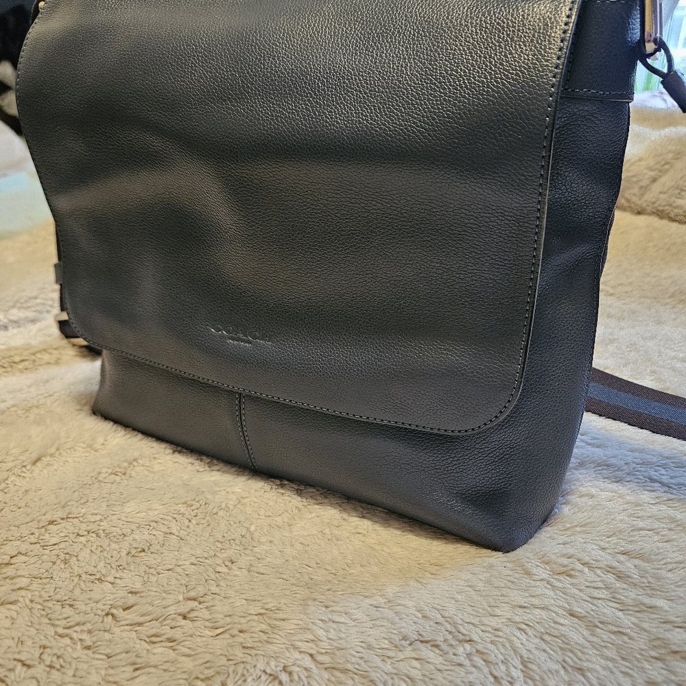 Coach Houston Map Bag Leather - Picture 7 of 7